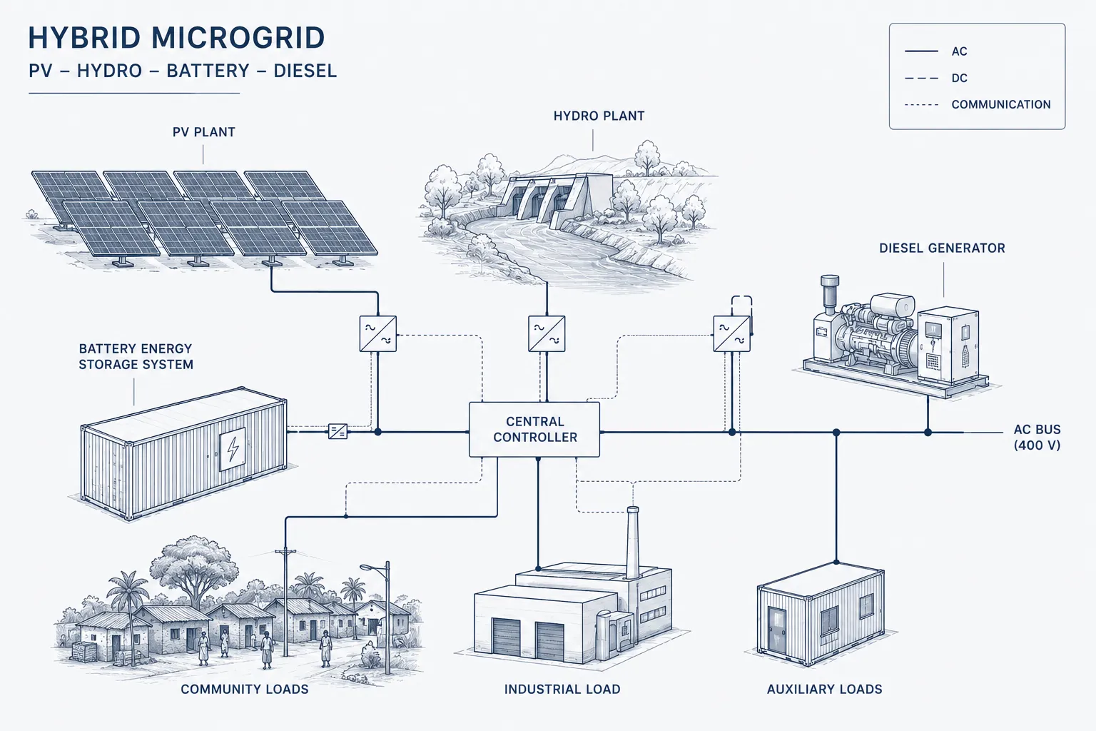 Hybrides Micro-Grid
